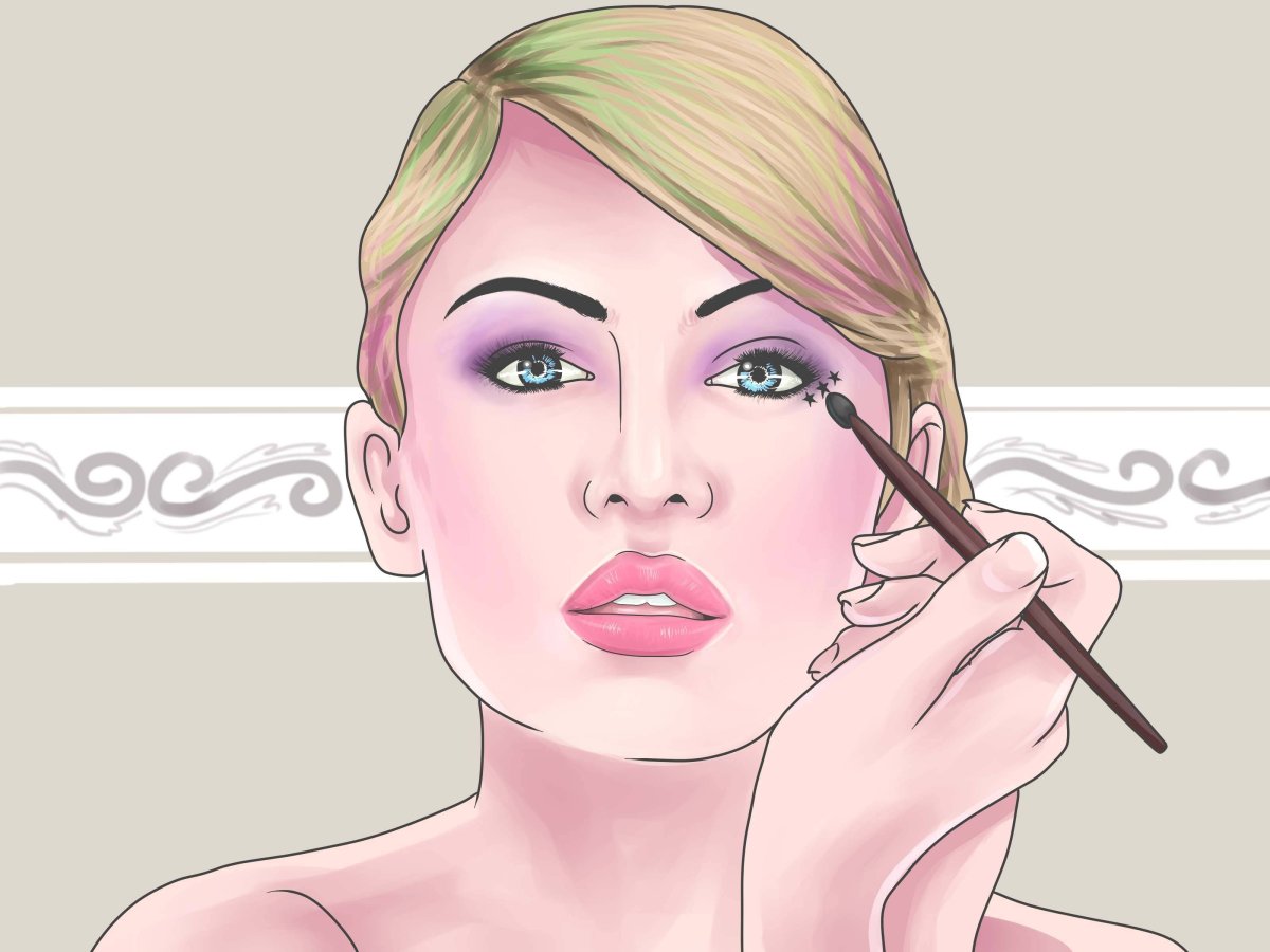 Необычный макияж