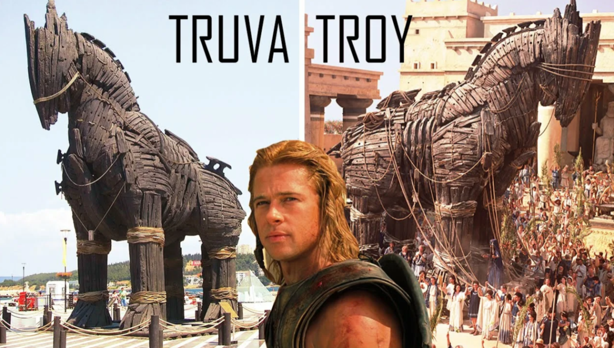 Троянский конь фильм Троя