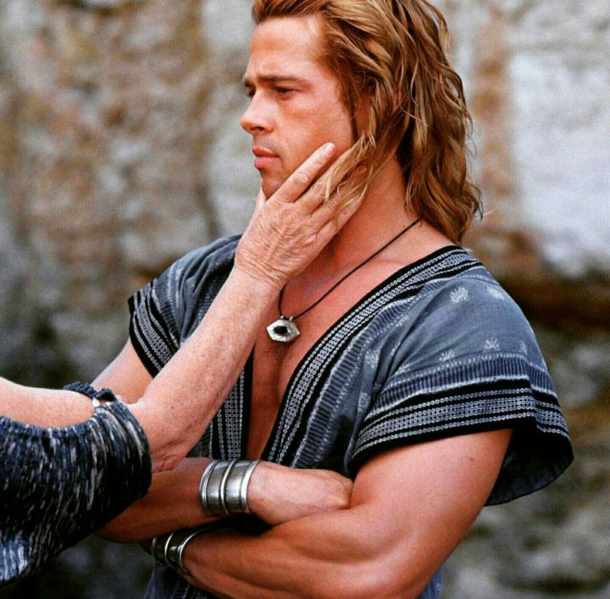 Брэд Питт в фильме Троя