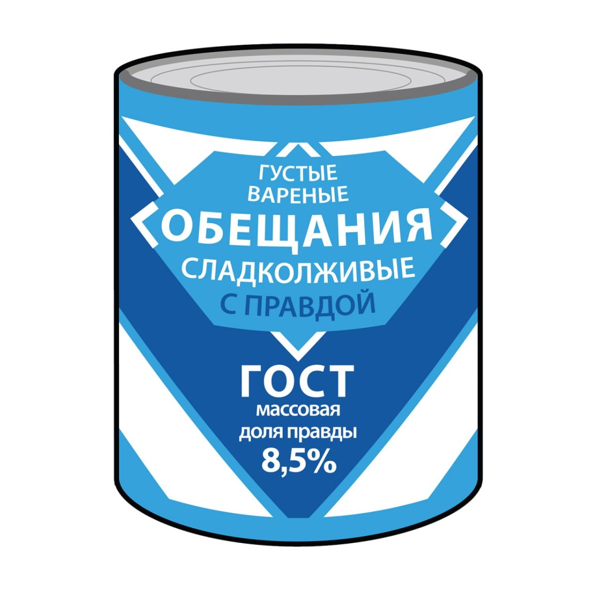 Открытая банка сгущенки