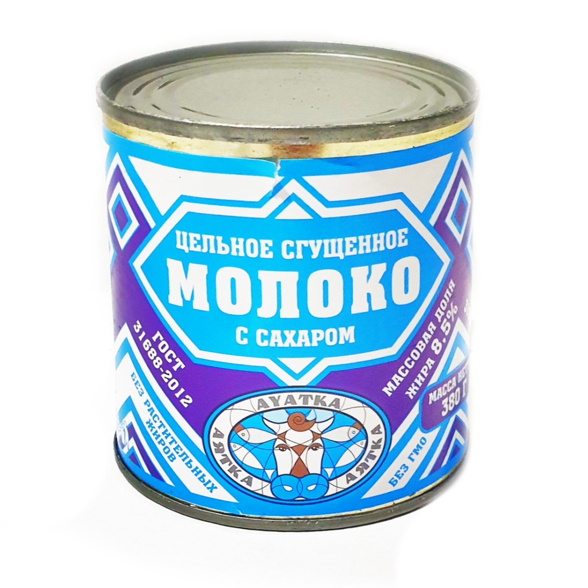 Сгущенное молоко СКЗ вареное с сахаром 8.5%, 380 г