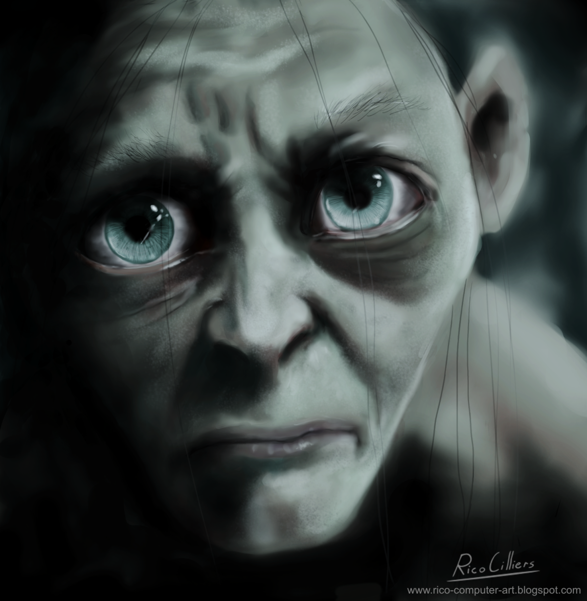 Голлум Властелин колец и Хоббит