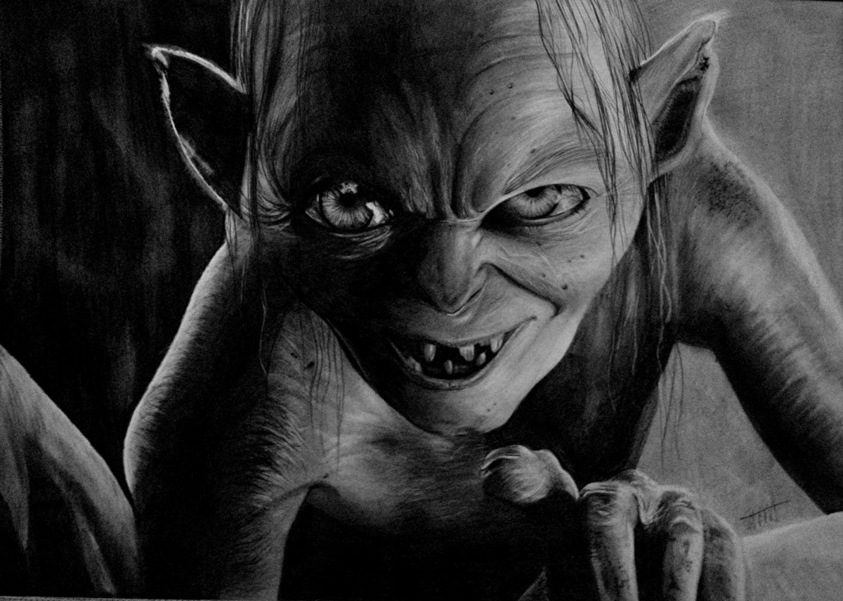 Голлум из Гарри Поттера