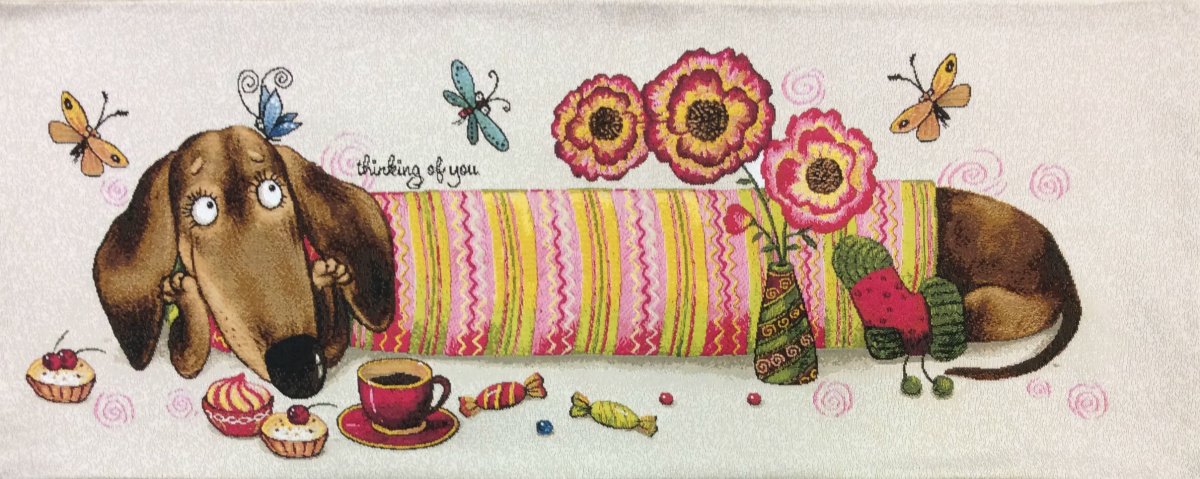 Такса с днем рождения картинки