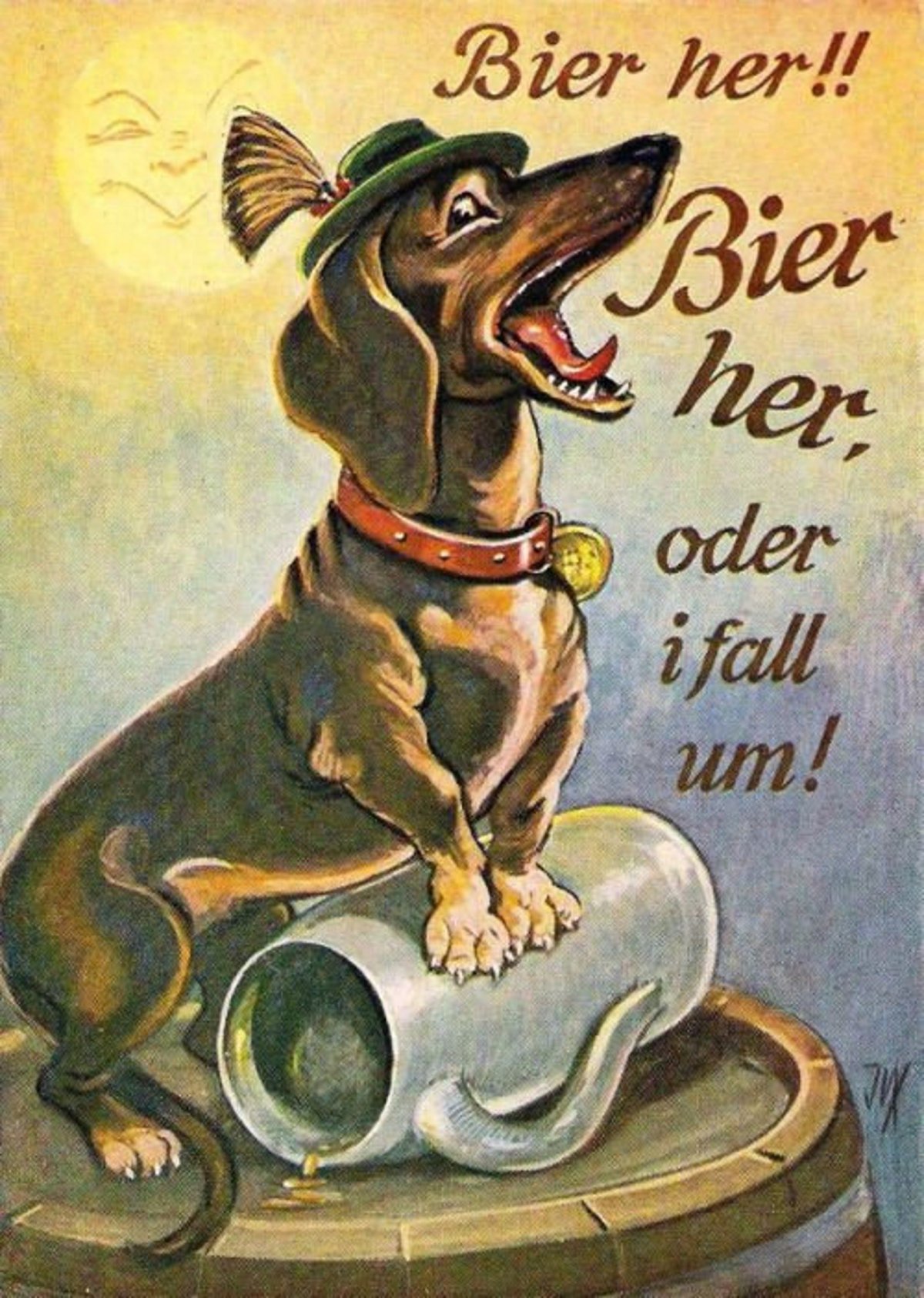 Дарю тебе открытку с таксой