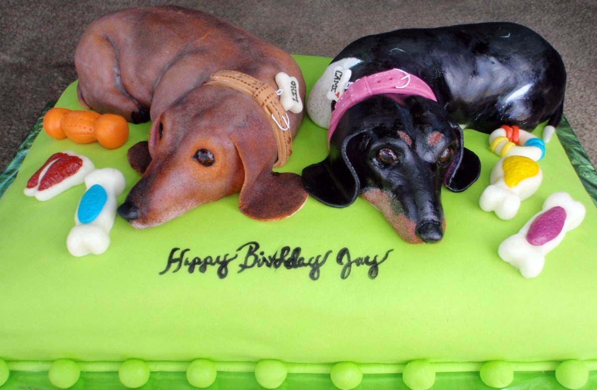 Открытки с таксами