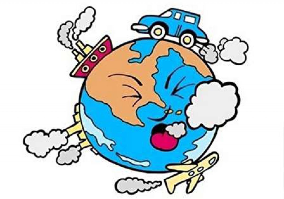 Загрязнение атмосферы для детей