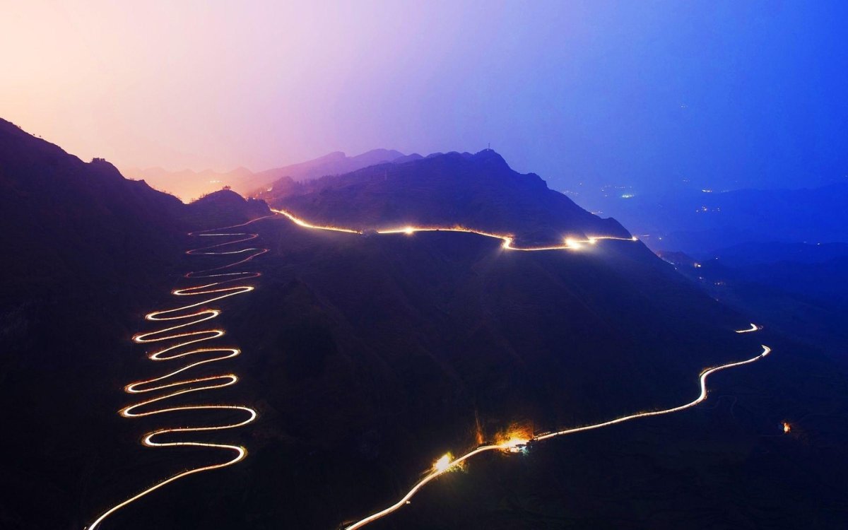 Горные дороги Японии Акина