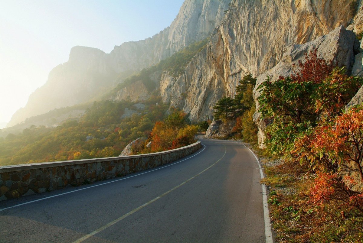 Горный серпантин тур де Франс