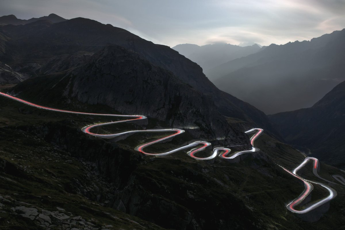 Серпантин в Далате Вьетнам