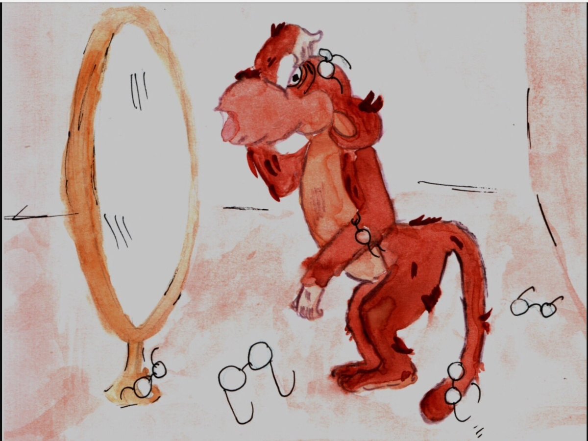 Крылов и. "мартышка и очки"