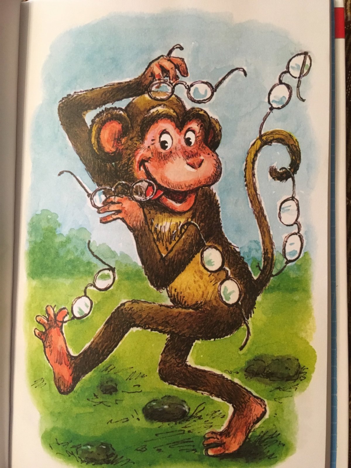 Иван Андреевич Крылов мартышка и очки