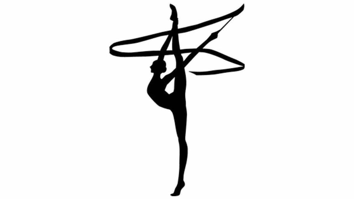 Художественная гимнастика силуэт