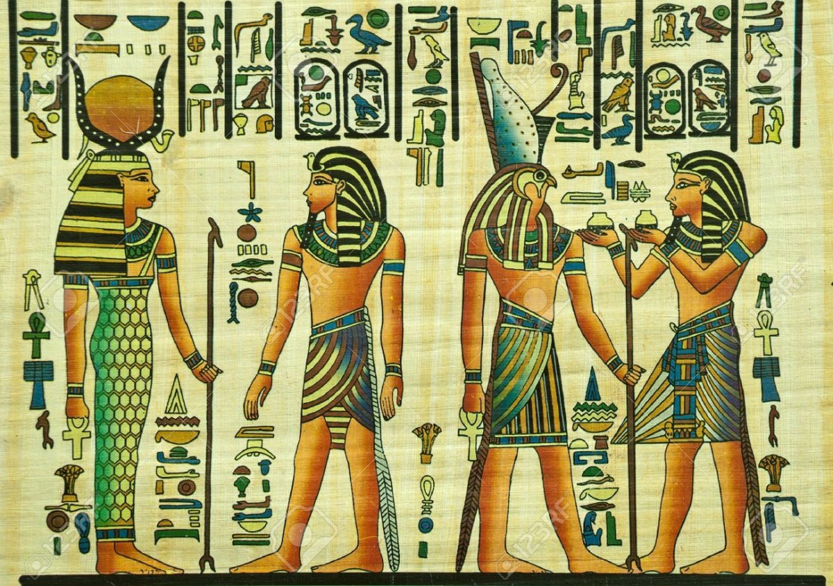 Визитная карточка древнего Египта фараон