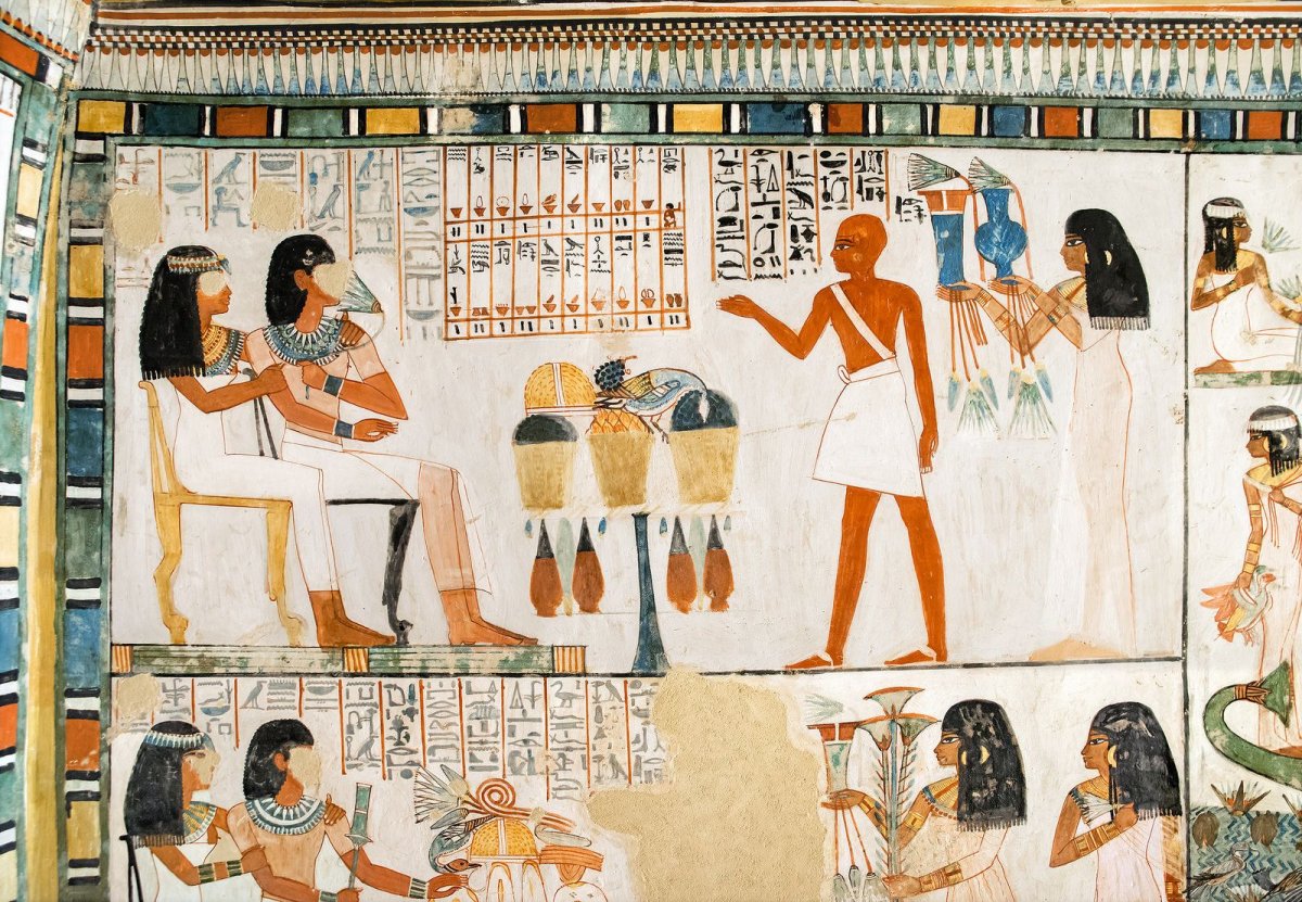 Египетские письмена Анубис