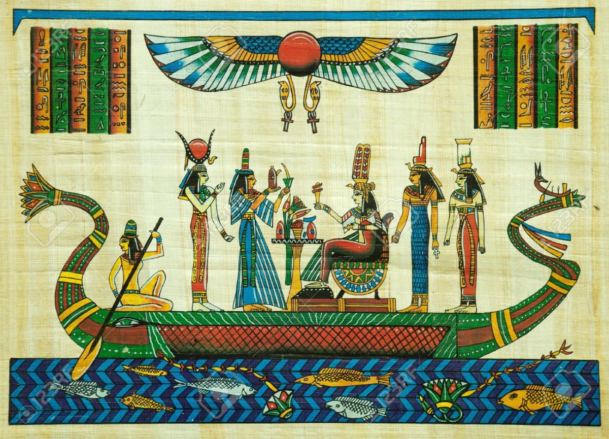 Египетский Папирус Нефертити