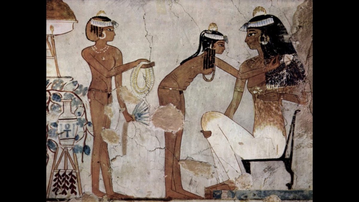 Исида богиня Египта Папирус