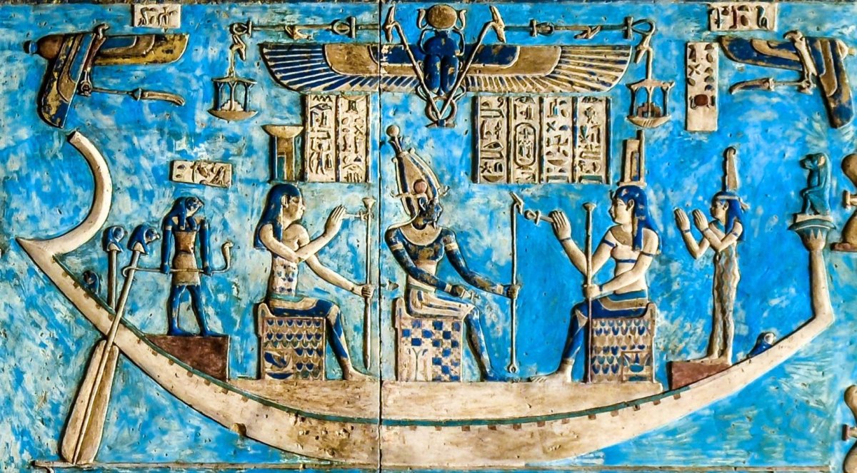 Фресковая живопись древнего Египта