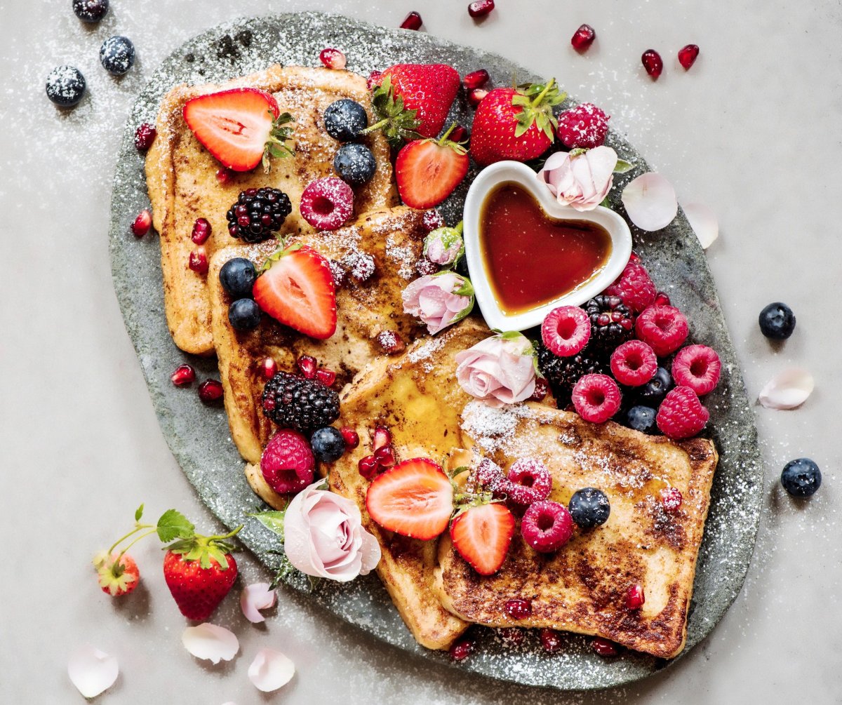 Вкусная еда на завтрак очень вкусная очень вкусная