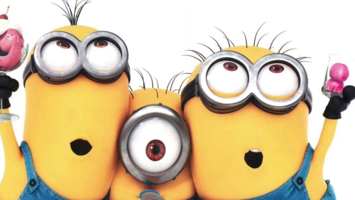 Миньоны в обнимку