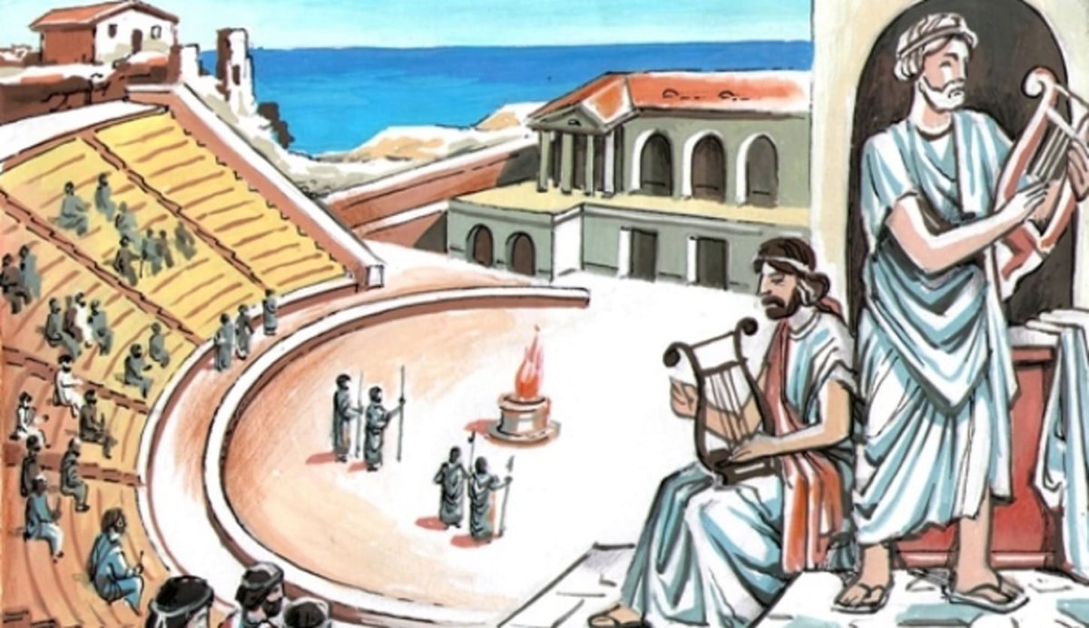 Греческие театры в древней Греции