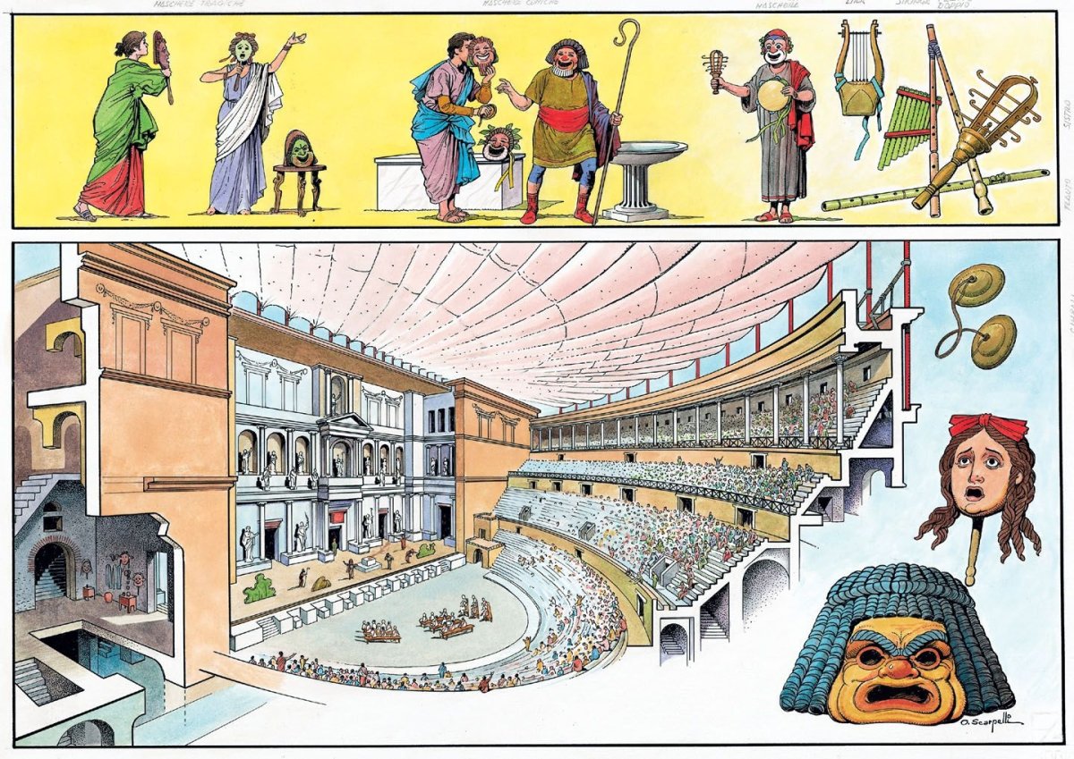 Античный театр Рим