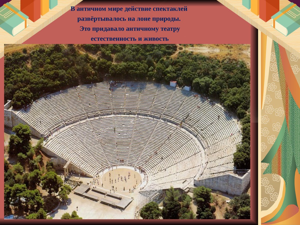 Театр в древней Греции доклад