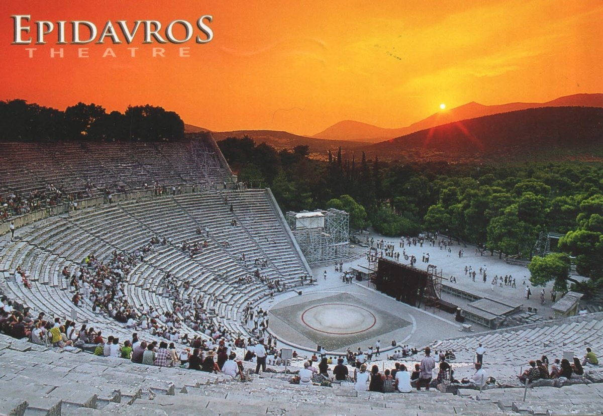 Театр древней Греции slidesgo