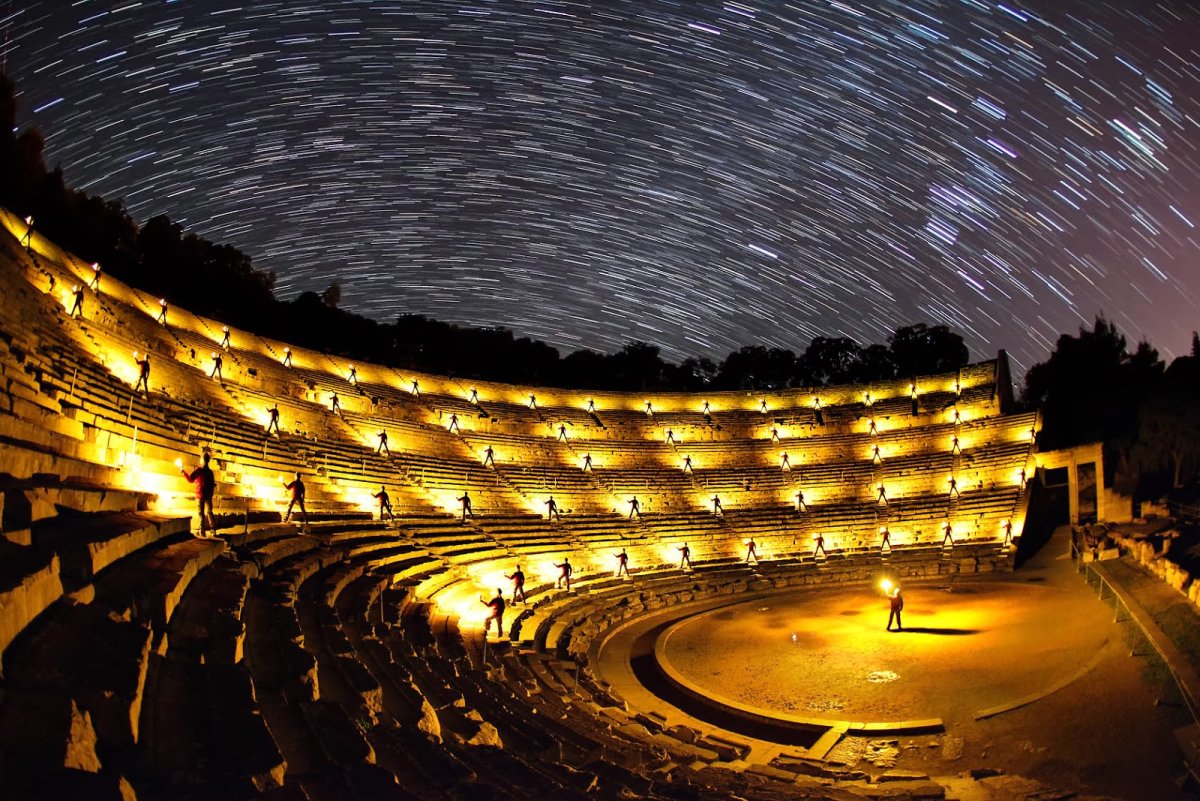 Театр в Таормине Сицилия