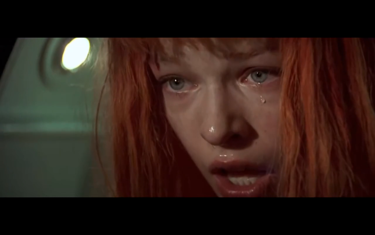 Девушка с потекшей тушью