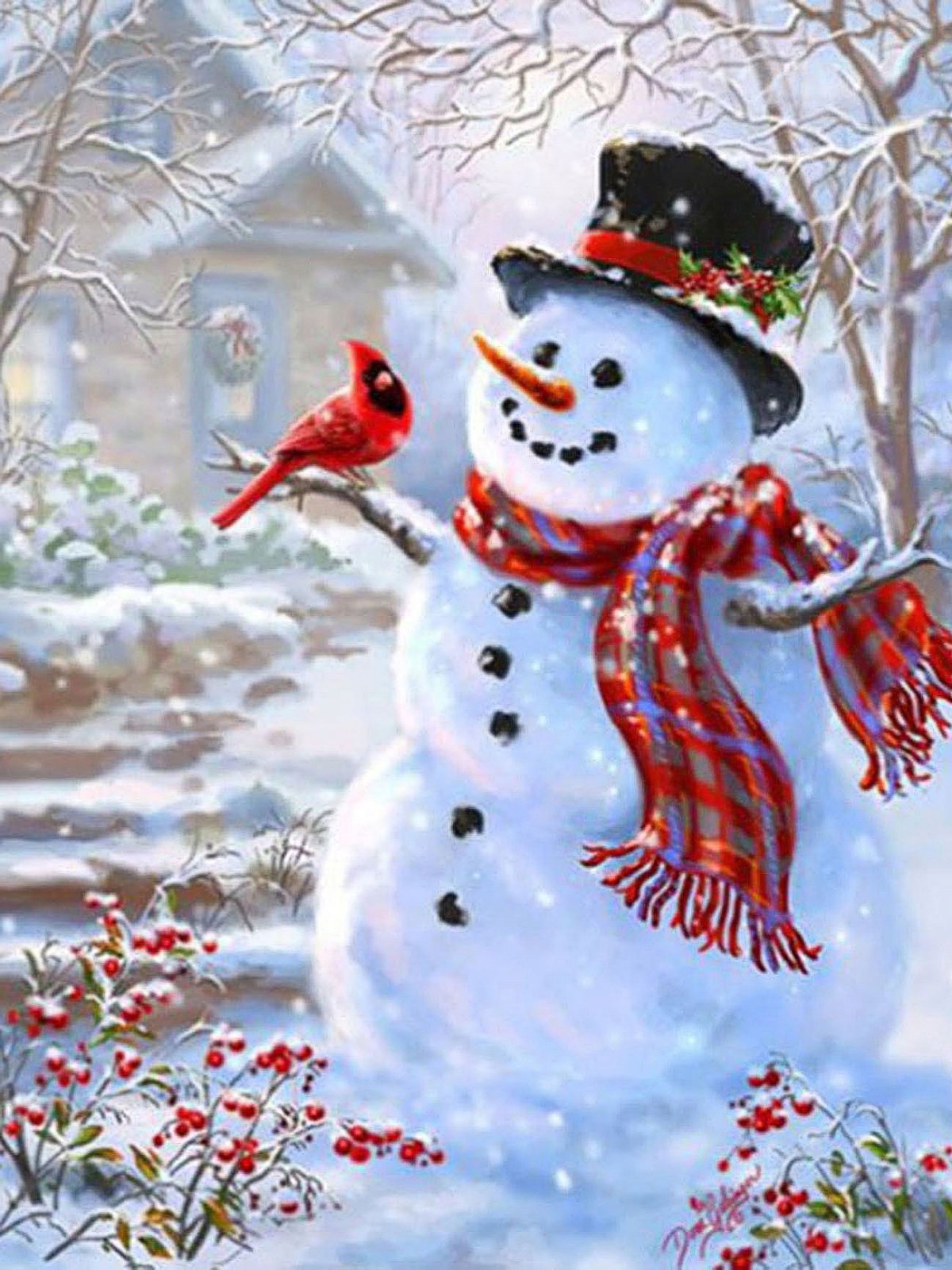 Веселый Снеговик