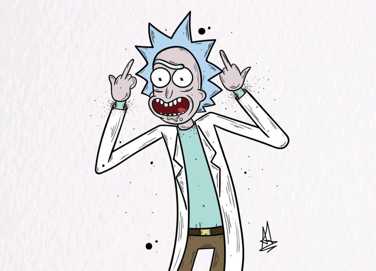 ГЛАЗОЧКИ Рик и Морти