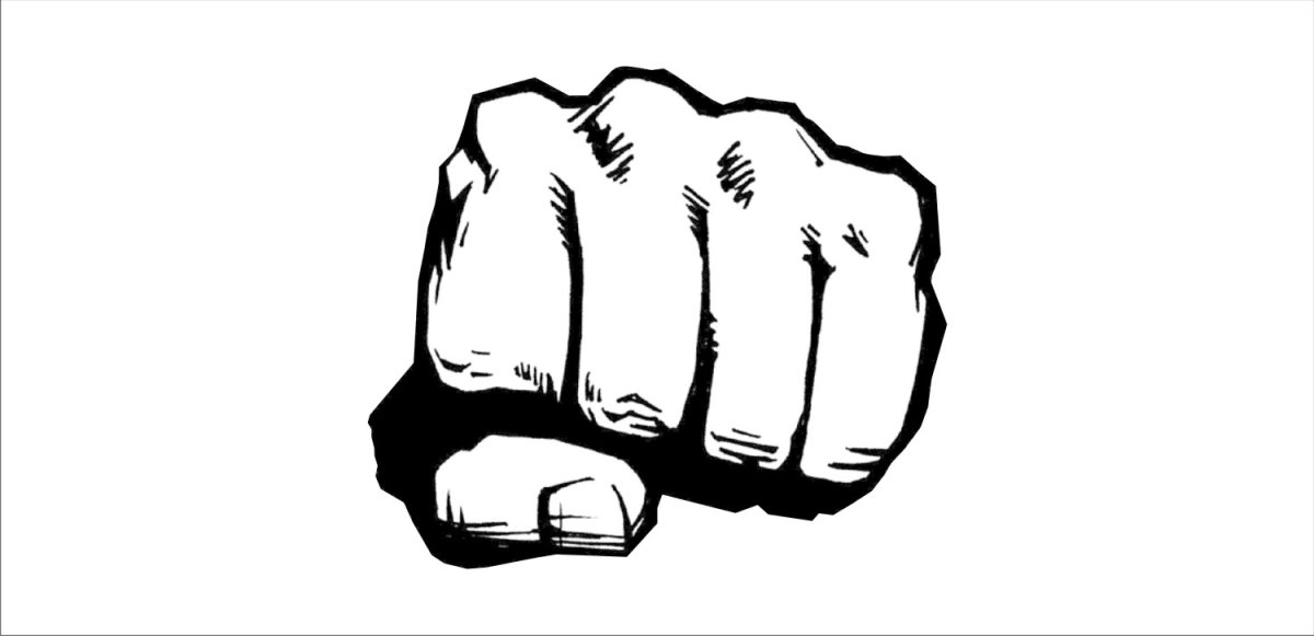 Красный кулак символ