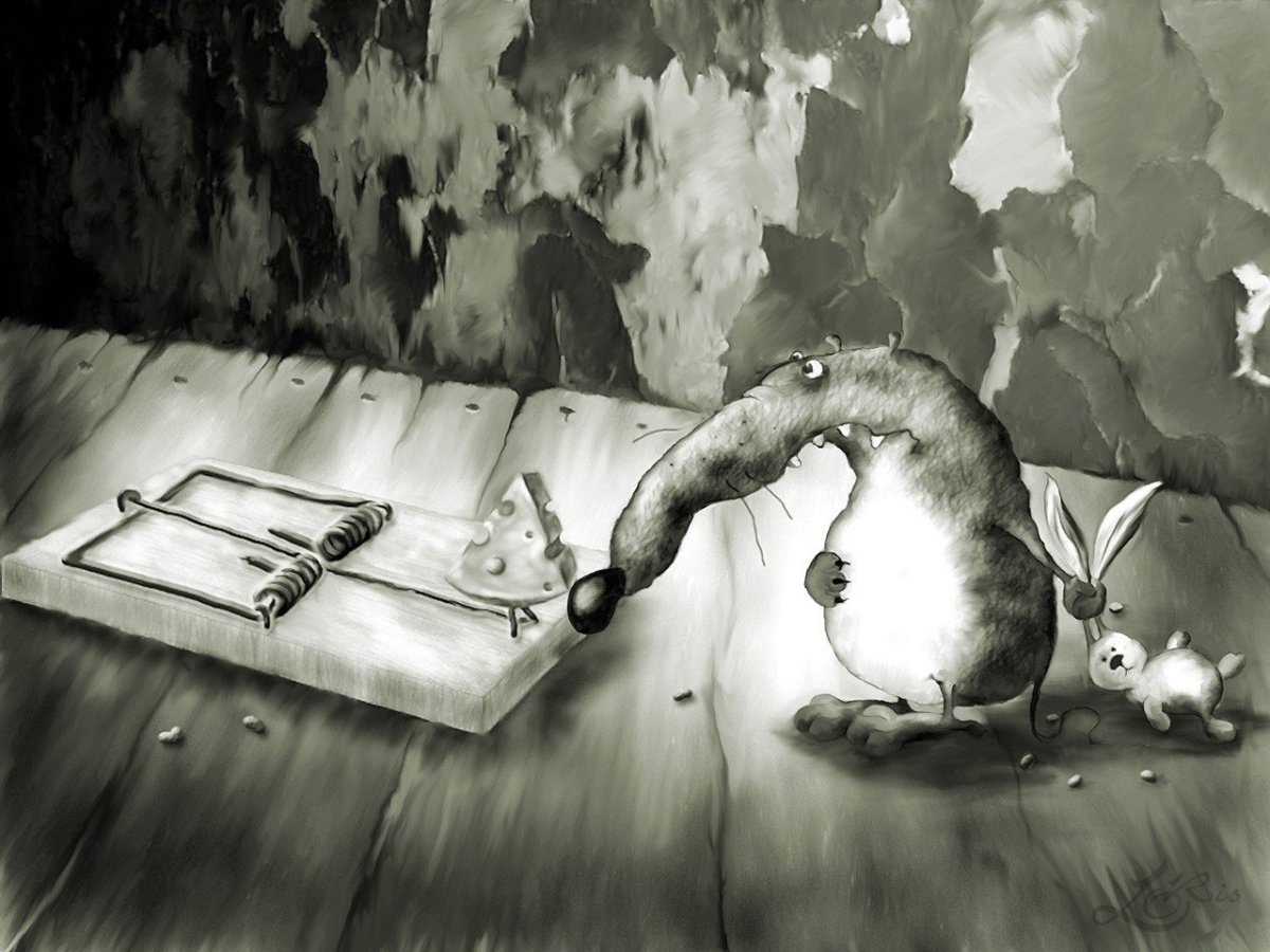 Мышь в депрессии