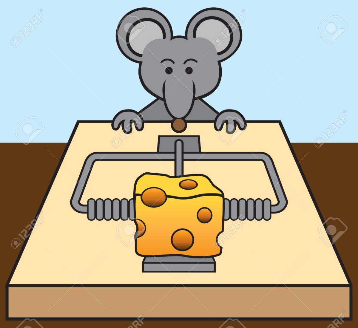 Мышь прикольная