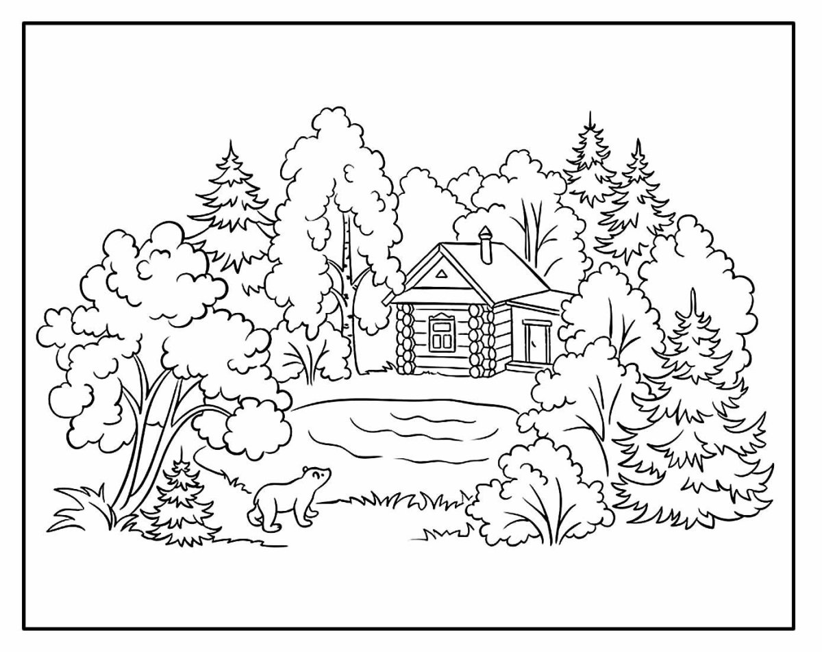 Раскраска джунгли