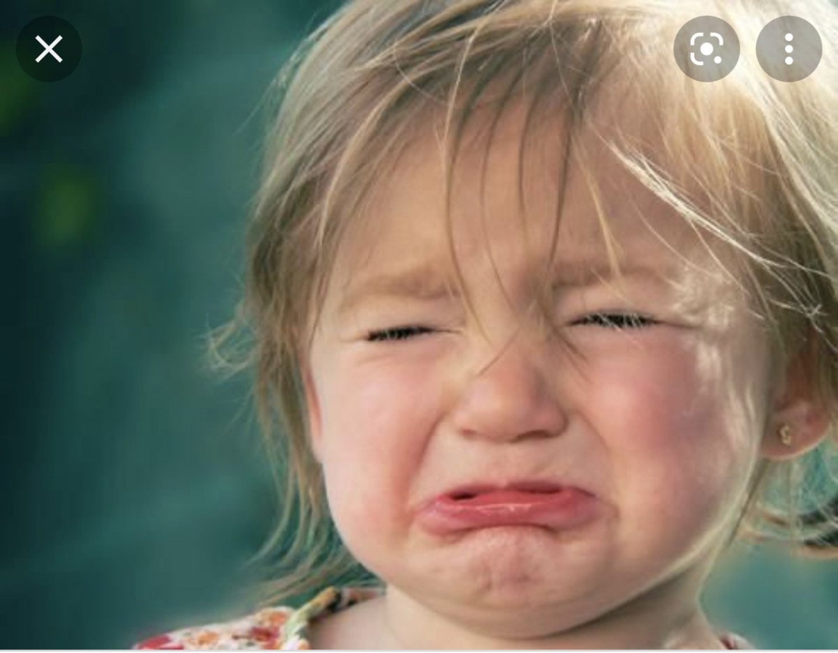 Обиженный ребенок