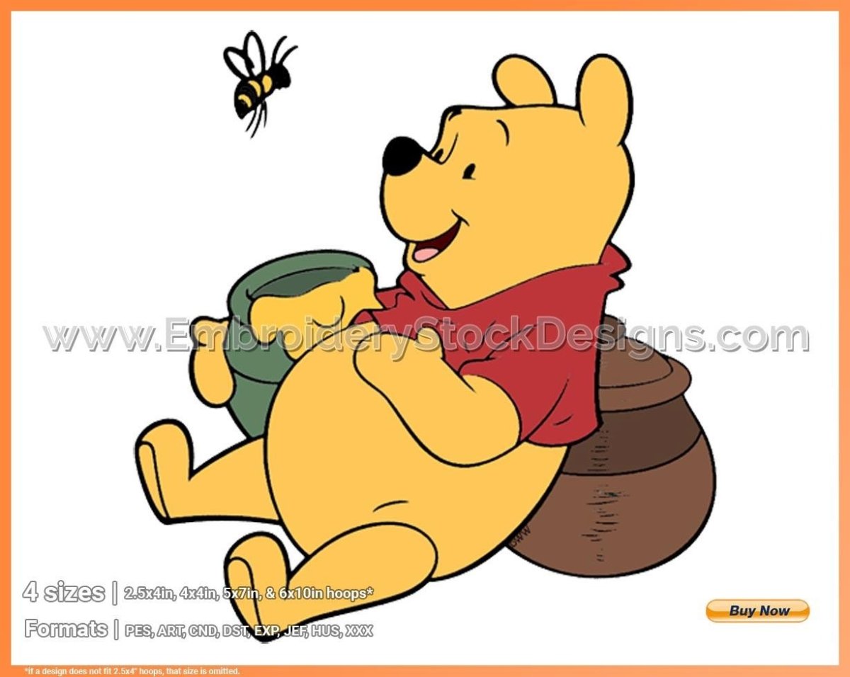 Винни пух мультфильм ест мёд