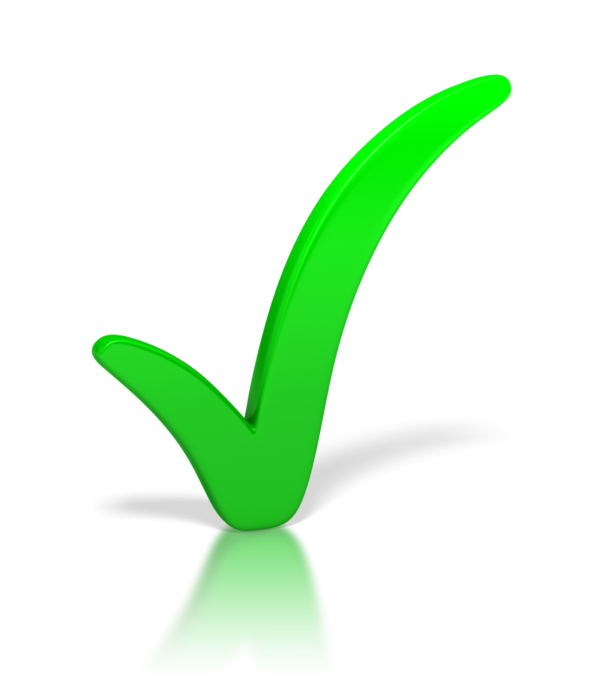 Зеленая галочка