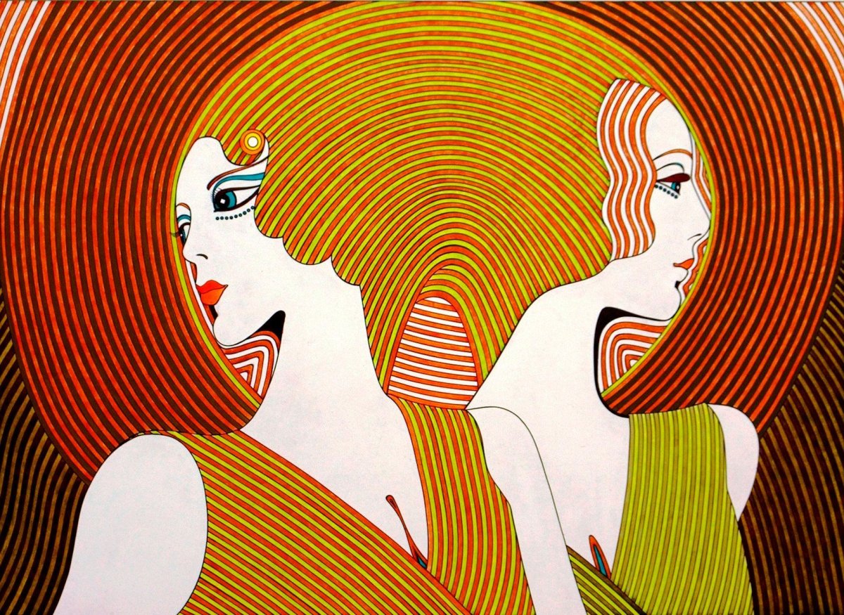 Картины в стиле ар деко