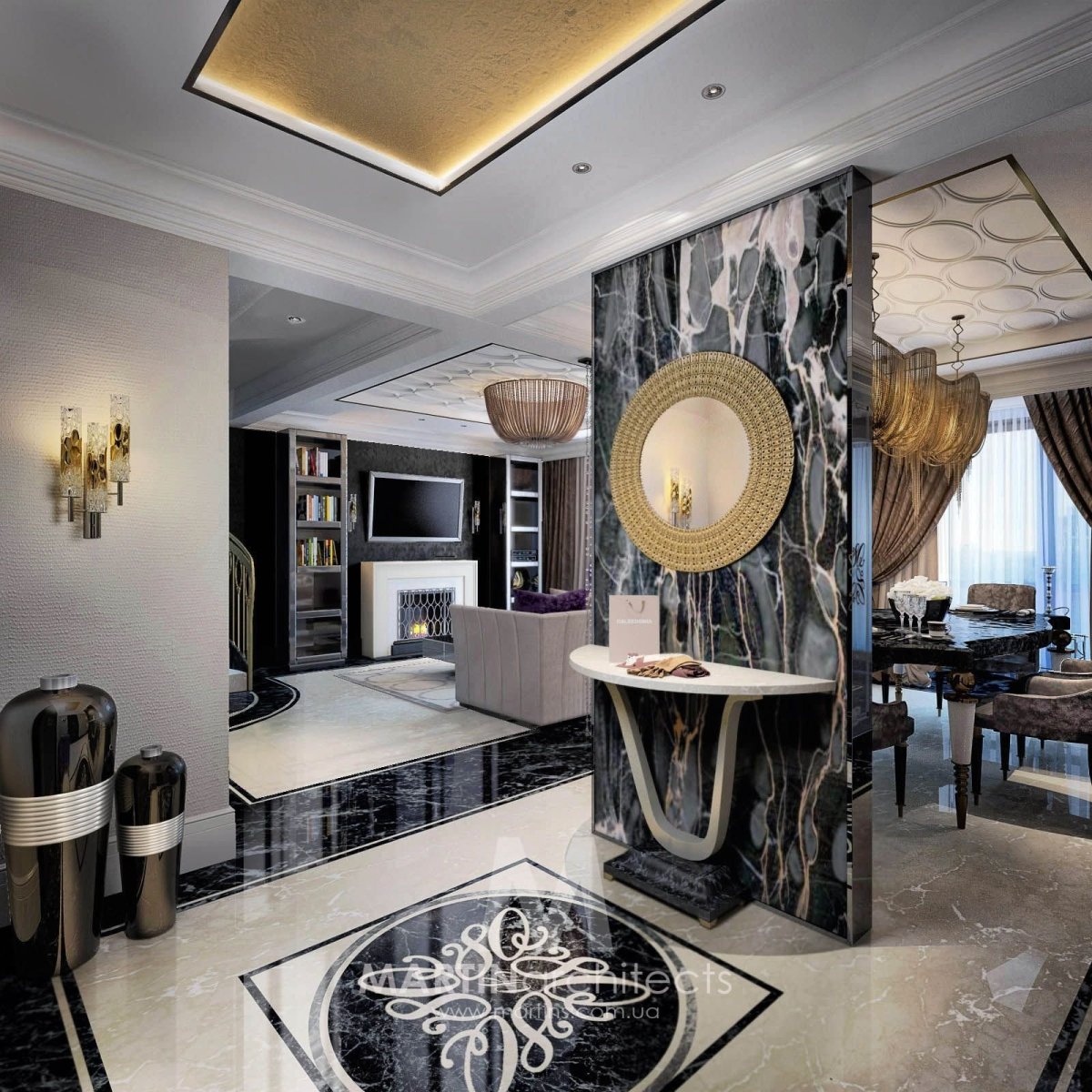 Мудборд ар деко