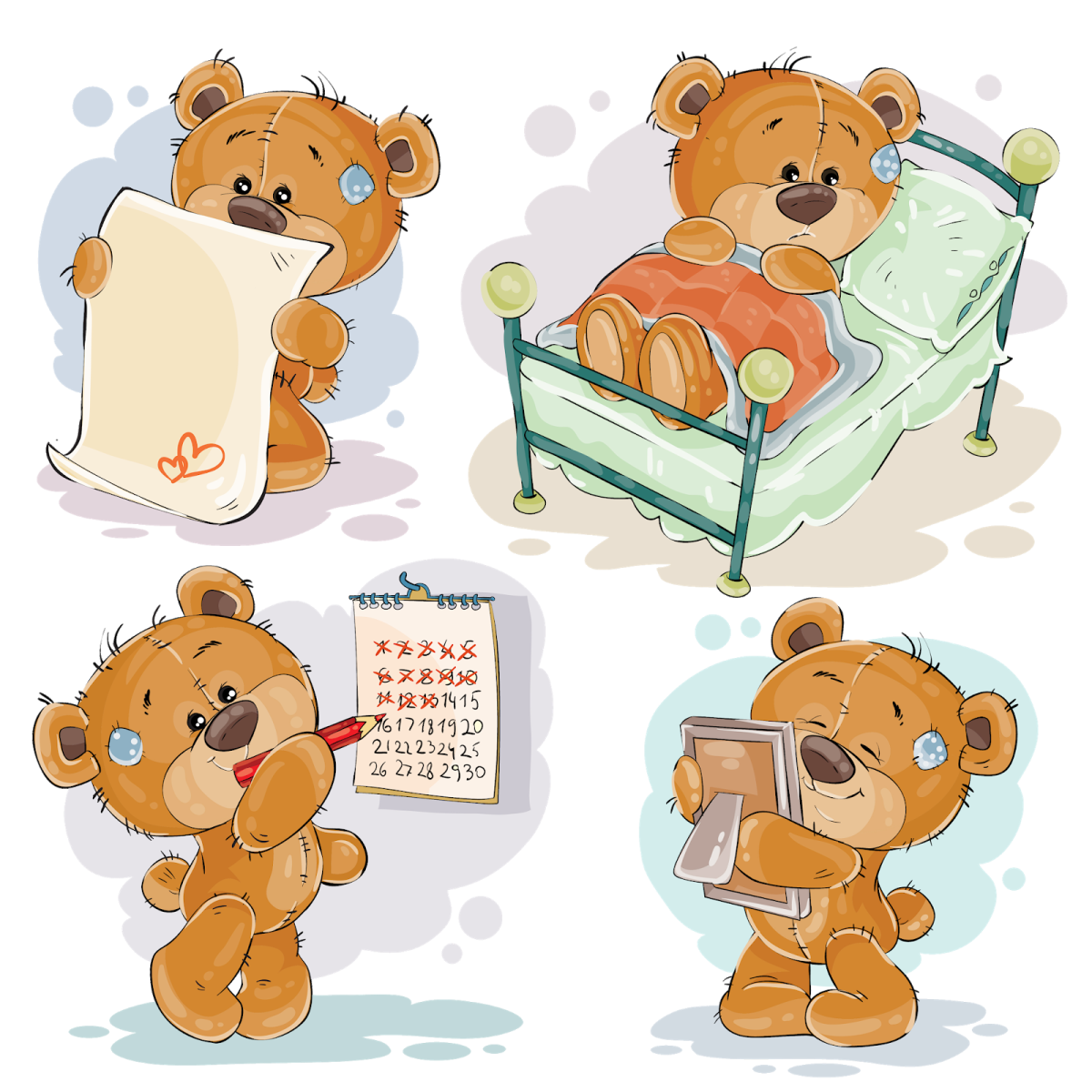 Медвежонок без фона