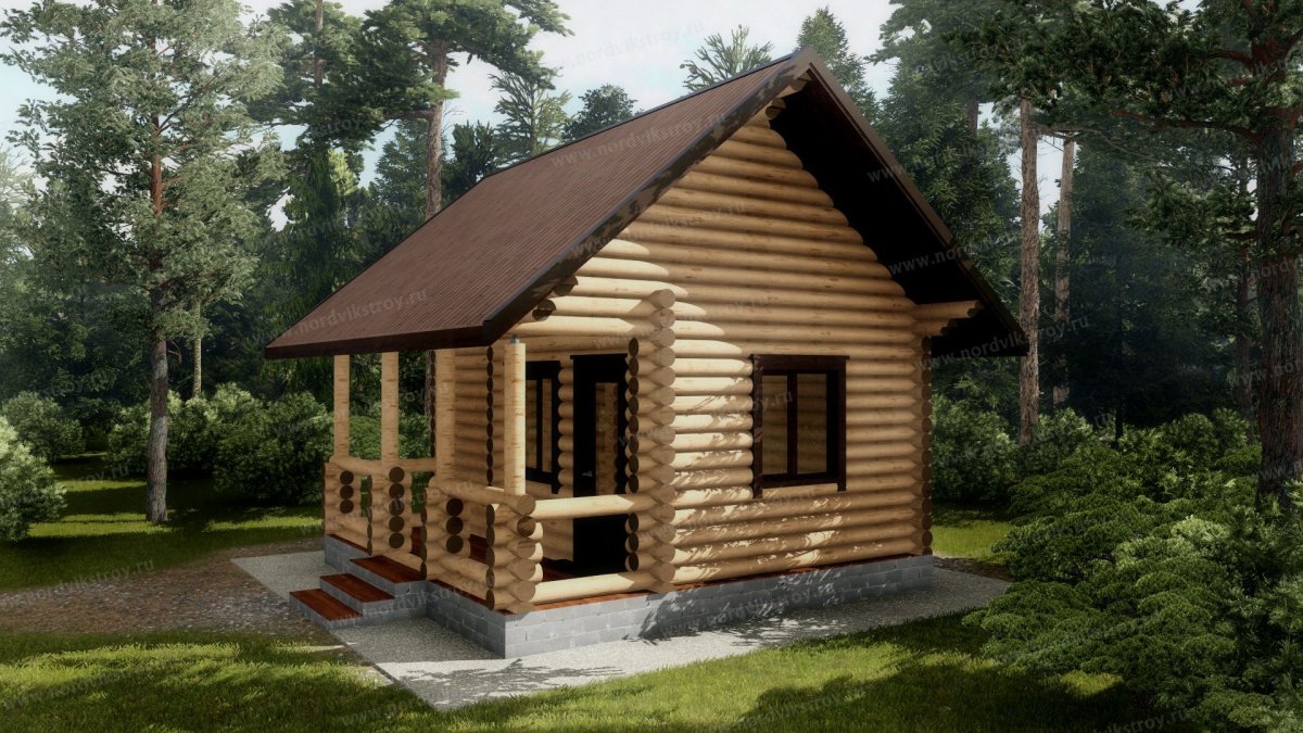 Срубовая баня