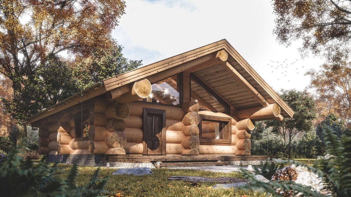 Маленькие бани для дачи