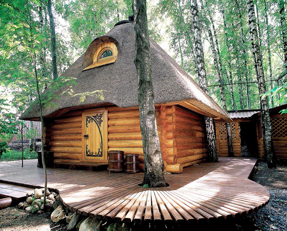 Баня из бруса