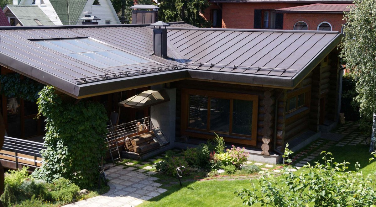 Красивые бани из бревна