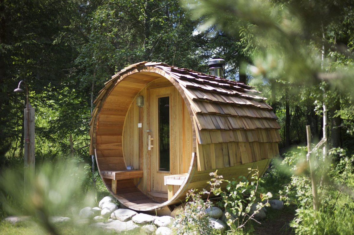 Банный комплекс на озере в Ястребово Белгород