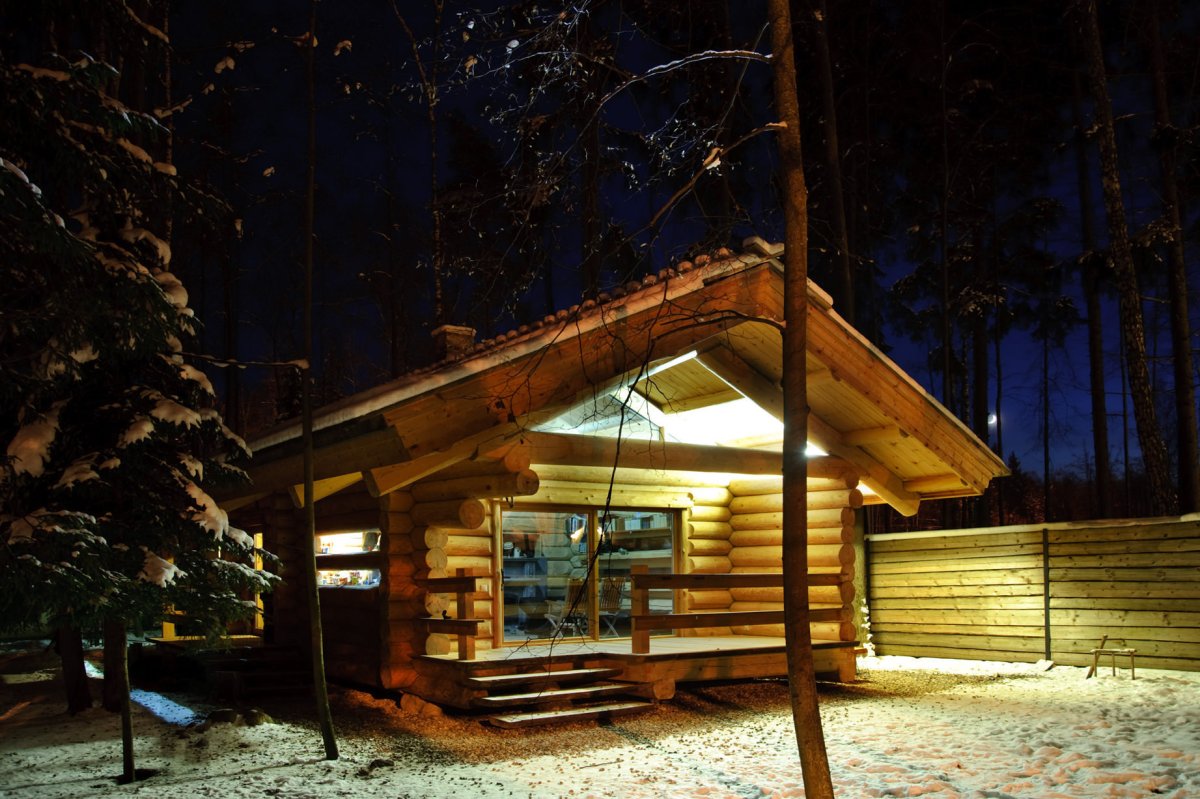 Деревянная баня