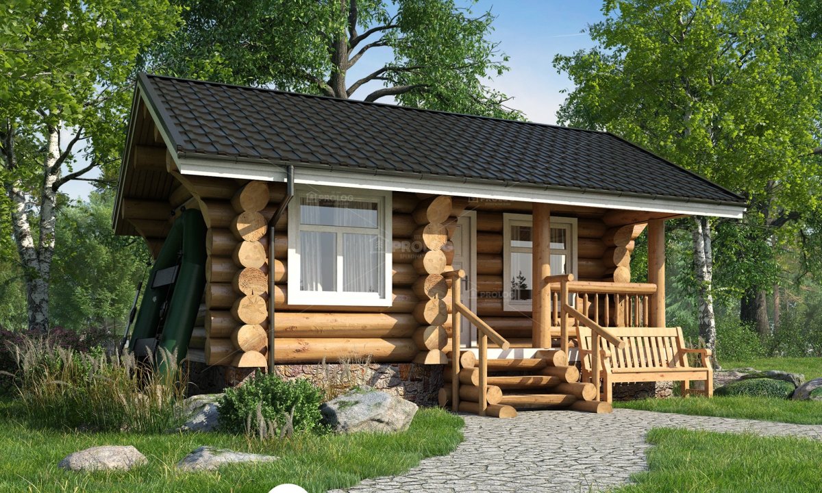 Гуд Вуд Одноэтажная баня