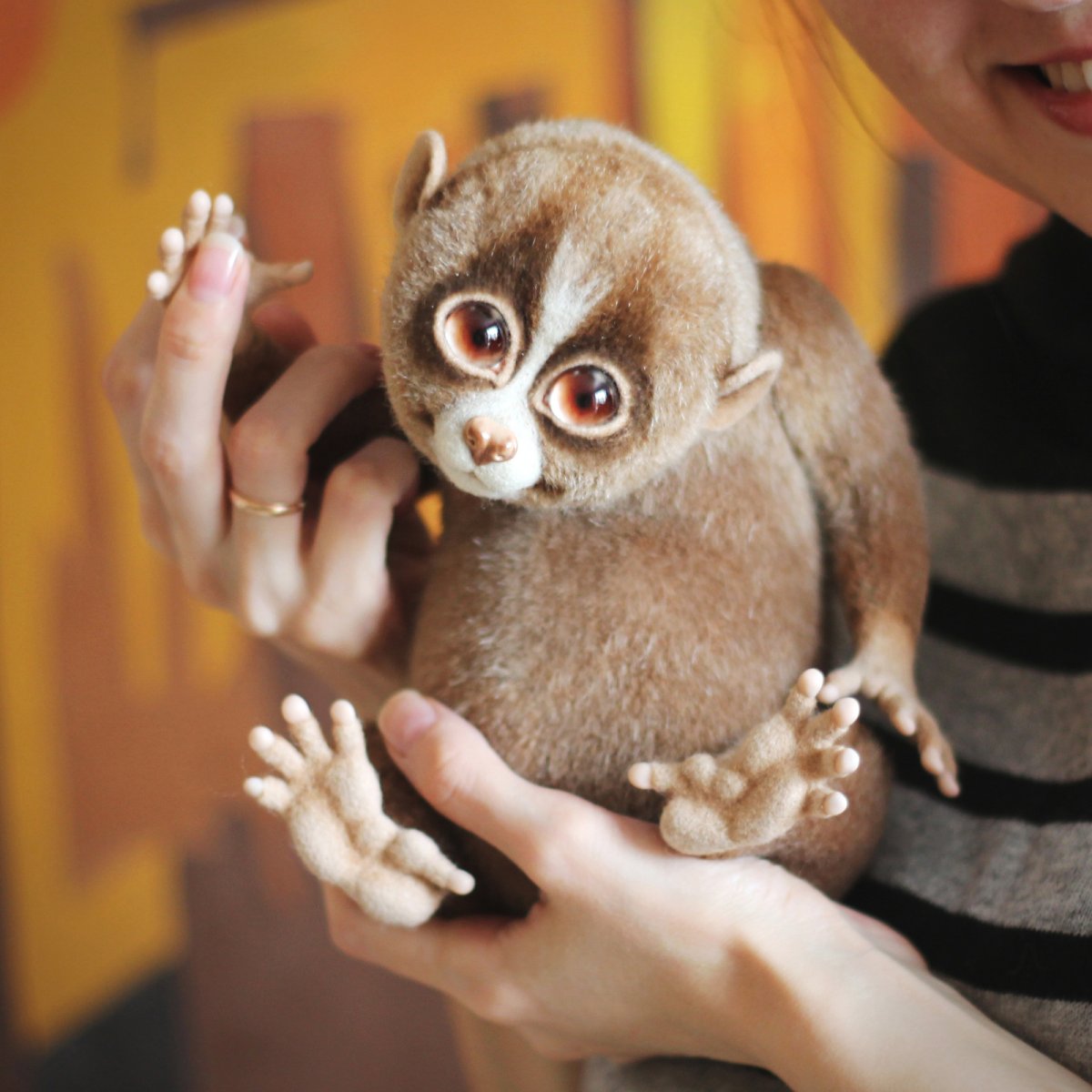 Удивленный лемур